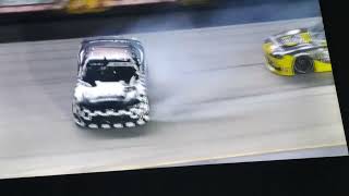 Josh Bilicki Crash Nascar Xfinity Bristol Food City 300 [upl. by Ecinom433]