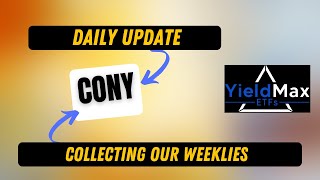 YIELDMAX CONY REVIEW amp UPDATE [upl. by Elfont238]