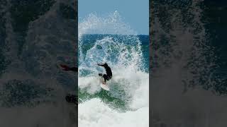 Asher Pacey riding his signature hand foiled fiberglass Twin Fins by Shapers Surf [upl. by Zirtaeb304]