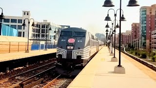 Railfanning Yonkers on 4th Of July ft Hornshows and Many Fireworks [upl. by Marlea98]