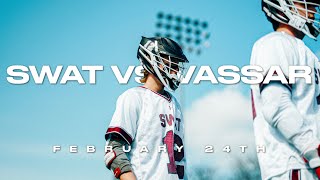 Swarthmore vs Vassar  4K College Lacrosse Highlights 2024 [upl. by Nrek]