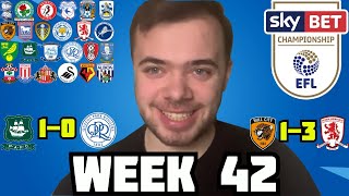 MY WEEK 42 CHAMPIONSHIP SCORE PREDICTIONS [upl. by Tomasine237]