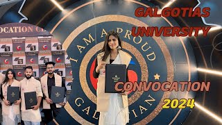 Galgotias University Convocation 2024  Reality of Galgotias Convocation🥲  Galgotias University [upl. by Laira]