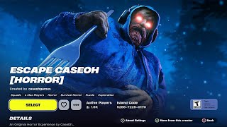 COMPLETE ESCAPE CASEOH Horror Tutorial In Fortnite All Keys Crowbar Parts amp Fruits Locations [upl. by Aderfla]