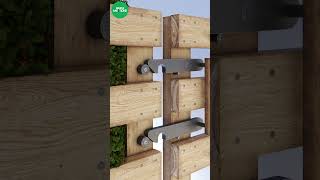 Sliding Gate Automatic Double Latch [upl. by Aissat592]