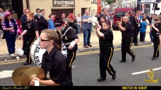 Ulster Girls Flute Band Shankill  Derry Day ABOD 2013 [upl. by Keligot]