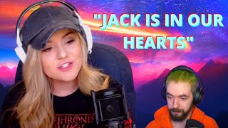 BROOKEAB HAS A MESSAGE FOR JACK As his dad passed away  Corpse Husband Clips  Highlights [upl. by Ajnos]