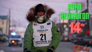 Iditarod 2024  Ryan Redington 14th [upl. by Haneekas]