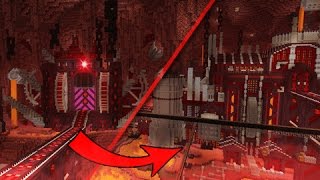 How To Build A Nether Base  EPIC MINECRAFT BUILD [upl. by Cynthla]