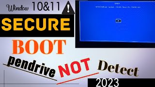 Secure Boot  Verification failed FIX  BOOT NOT OPEN2023 Kuchtosikho76 [upl. by Kohsa]