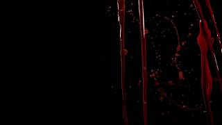 Black Screen Blood Effects Video [upl. by Aleekat]