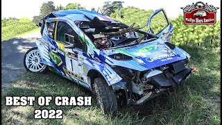 BEST OF RALLY 2022  CRASHES amp MISTAKES [upl. by Hcone]