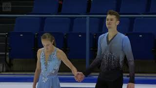 Pairs Short Program Highlights 2022 Finlandia Trophy YLE TV [upl. by Stig169]