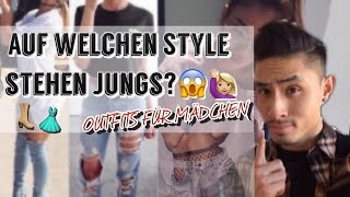 AUF WAS STEHEN JUNGS  OUTFITS FÜR MÄDCHEN  bhpdao [upl. by Esmond377]