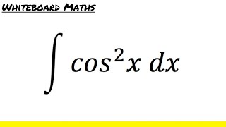 Integral of cos2 x [upl. by Shaylyn]