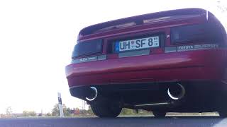 Supra MK3 7MGTE  sound  exhaust  SXE 257 [upl. by Matilde]