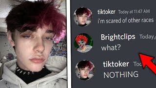 Trolling A RACIST TikToker On Discord [upl. by Ehr]