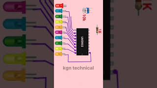 How To Make Vu Meter Using lm3915ic circuit shorts [upl. by Mongeau]