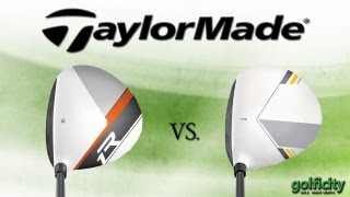 TaylorMade R1 vs RBZ Review by Golficity [upl. by Ylatfen]