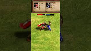 Legionary vs Elite Woad Raider AoE2 Shorts [upl. by Eical]