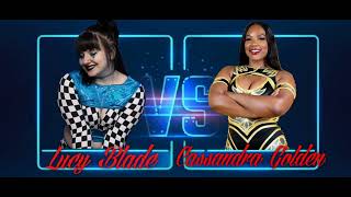 Lucy Blade wVladimir Koloff vs Cassandra Golden  Pro Wrestling EGO in Conehatta Ms [upl. by Braasch]