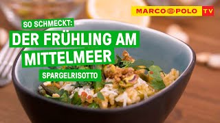 Spargelrisotto mit grünem Spargel  einfach lecker amp schnell selbstgemacht  Marco Polo TV [upl. by Nnylsia260]