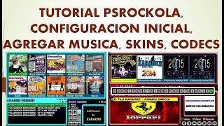 Tutorial PsRockola  Configuración Instalación de Codecs Skins [upl. by Anirtac]