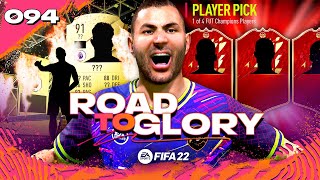 Ill take that for my FUT CHAMPIONS REWARDS FIFA 22 Road to Glory 94 [upl. by Oinotnas]