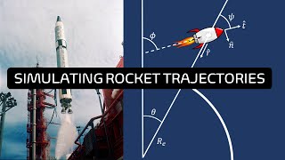 Simulating Rocket Trajectories with Python [upl. by Sairtemed]