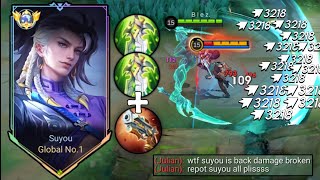 I FINALLY FOUND NEW SUYOU WINSTREAK BUILD 2024 must try  Mobile Legend [upl. by Llen]