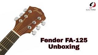 Fender FA 125 Unboxing [upl. by Merlina73]