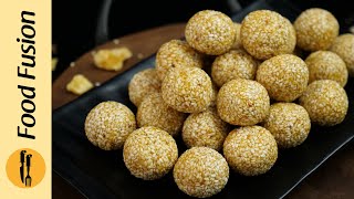 Til Gur Ladoo Recipe by Food Fusion [upl. by Nnhoj]