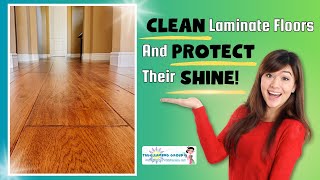 How to Properly Clean Laminate Floors and Protect Their Shine cleaningtips laminateflooring [upl. by Belva]