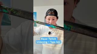 Taping the all new Bauer Twitch 🏒bauerpartner bauertwitch hockey icehockey [upl. by Yarvis542]