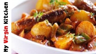 Simple Sausage Casserole  MYVIRGINKITCHEN [upl. by Yecrad725]