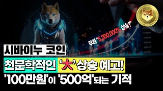 최대 5달러 전망도 떠버린 시바이누 코인 전문가들의 최대 목표 수익률이 무려 2681만 상승 누구나 부자를 만들어줄 역사적인 타이밍 [upl. by Nitsrek]