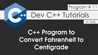 C Program 11  How to Convert Temperature Fahrenheit to Centigrade [upl. by Akcira185]