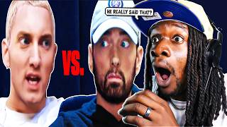 EMINEM GET REAL ABOUT HIMSELF Slim Shady vs Marshall Mathers THE FACEOFF REACTION [upl. by Niwrek]