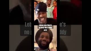 “AINT NO PARTY LIKE A DIDDY PARTY”  LEBRON JAMES [upl. by Terrena]