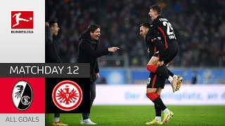 Lindström scores first goal  Freiburg  Frankfurt 02  All Goals  MD 12  Bundesliga 2122 [upl. by Esej]