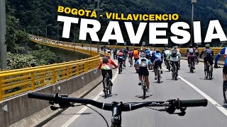 TODA la TRAVESIA BOGOTÁ  VILLAVICENCIO en BICICLETA 🚲 [upl. by Adnwahs]