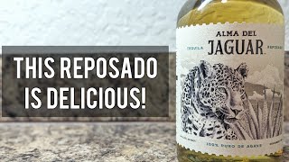 Alma del Jaguar Tequila Reposado  Bottle Showcase and Review [upl. by Ecirahs]