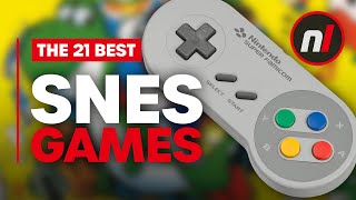 21 Best Super Nintendo Games SNES [upl. by Egiaf146]