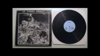 UK Thrash Assault Split with Hydra Vein  Snyper  Pendemia  War Dance  Llamedos Riil 1989 [upl. by Oneal420]