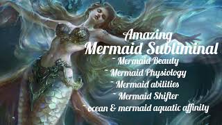 Mermaid Subliminal Transformation [upl. by Akiria]