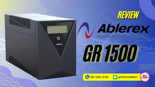 Review UPS Ablerex GR1500 [upl. by Obla]