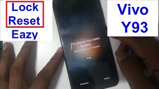 Vivo Y93 Hard Reset Pattern Lock And Frp Gmai Bypass 2019 [upl. by Einhpad761]