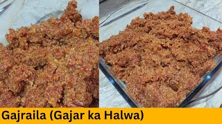 Homemade Gajrela Recipe  Gajar ka Halwa Recipe [upl. by Iek]