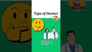 Types of Doctors Learn Common Medical Specialties in English 🩺👨‍⚕️ learnenglish english ielts [upl. by White]