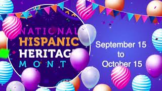 Hispanic Heritage Month Bumper [upl. by Eendys]